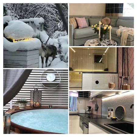 Snowcrystal Home With Jacuzzi And Sauna Rovaniemi Kültér fotó